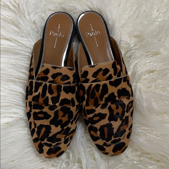 Linea Paolo Annie Loafer Mule Slip on Suede - Picture 2 of 8